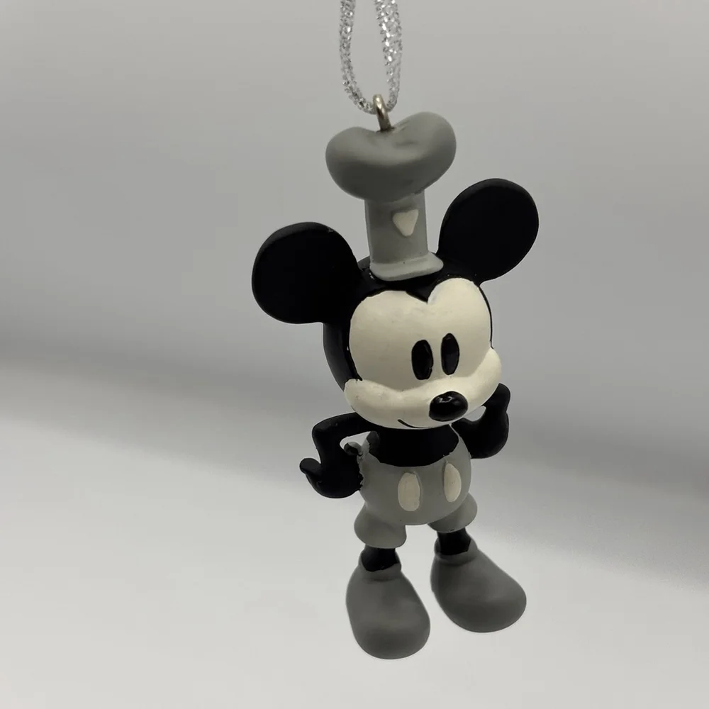 Disney Sketchbook Ornament Steamboat Mickey & Minnie 4pc Mini Set